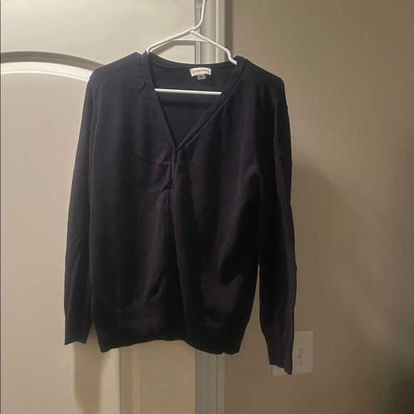 St. John's Bay Women's Black Cardigan - Picture 1 of 3